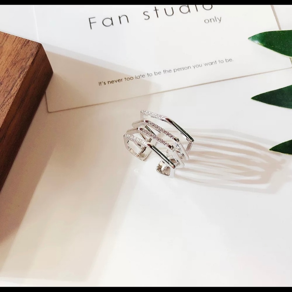 Layered ring in Rose Gold - Picture 5 of 6